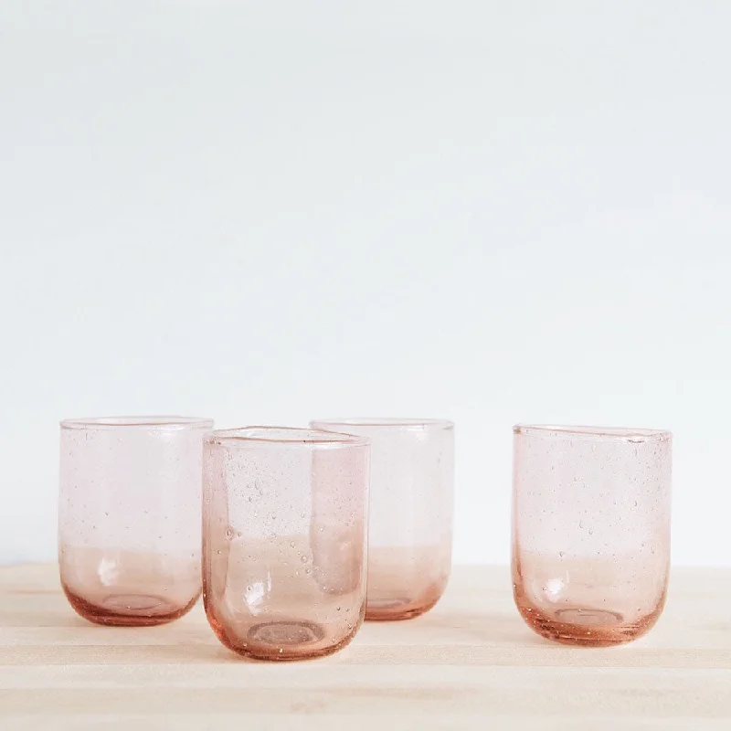 Hand-blown Tumblers - Petal