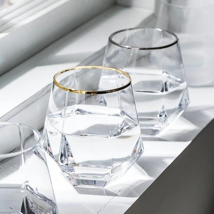 Hexagon Cocktail Glasses