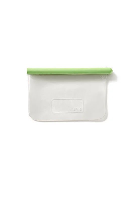 Lekue Reusable Silicone Flat Bags, Airtight for Storage, Small