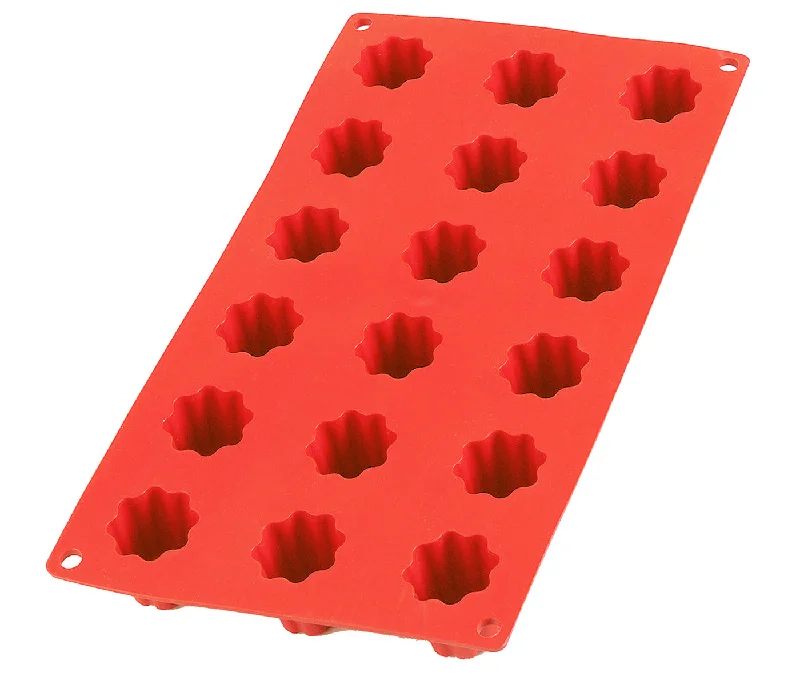 Lekue Silicone 18 Cavity Mini Cannelais Bordelais Baking Mold