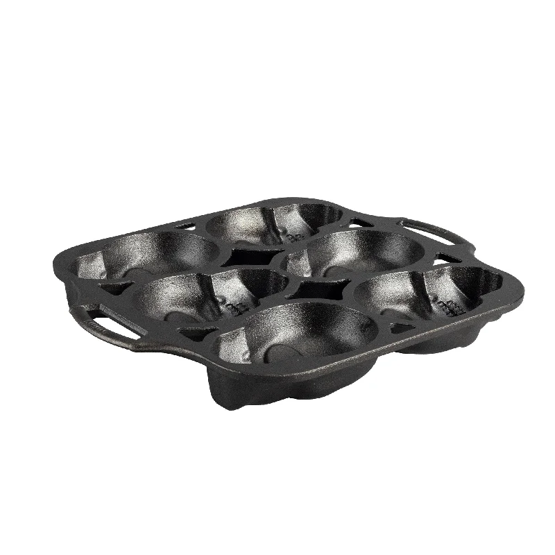 Lodge Cast Iron Mini Skull Cake Pan