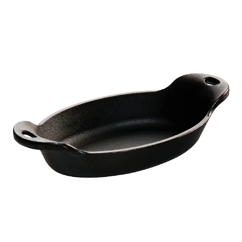 Lodge Cast Iron Oval Mini Server, 9 Ounce