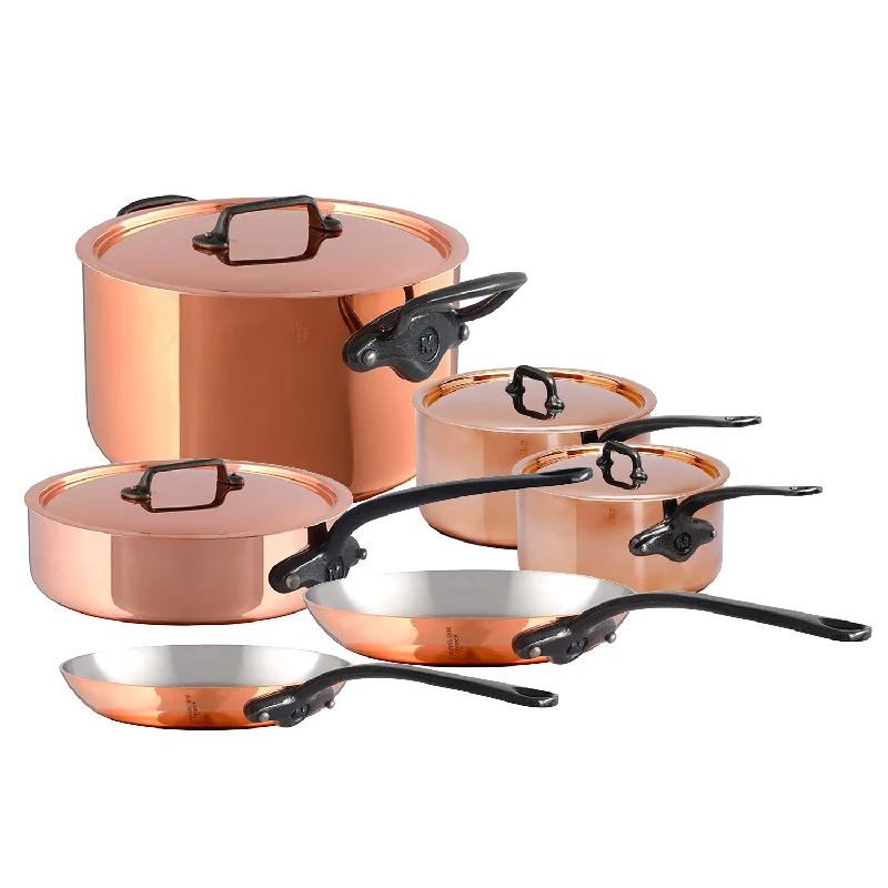 Mauviel M'200 Ci 10 Piece Cookware Set