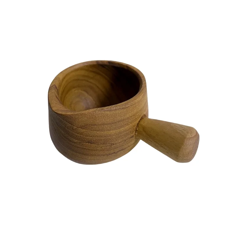 Mini Wooden Milk Pitcher