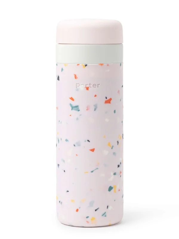 Porter Insulated Bottle 20oz - Terrazzo Blush