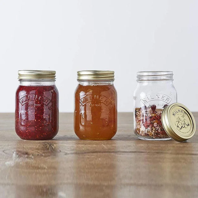 Preserve Glass Jars | Set of 3 | 500 ml