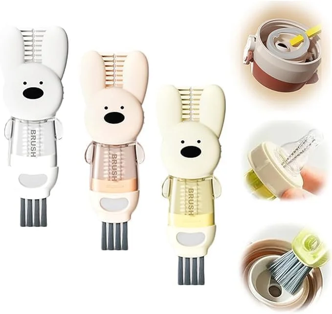 Rabbit Cleaning Brush for Baby Bottles and Tumblers