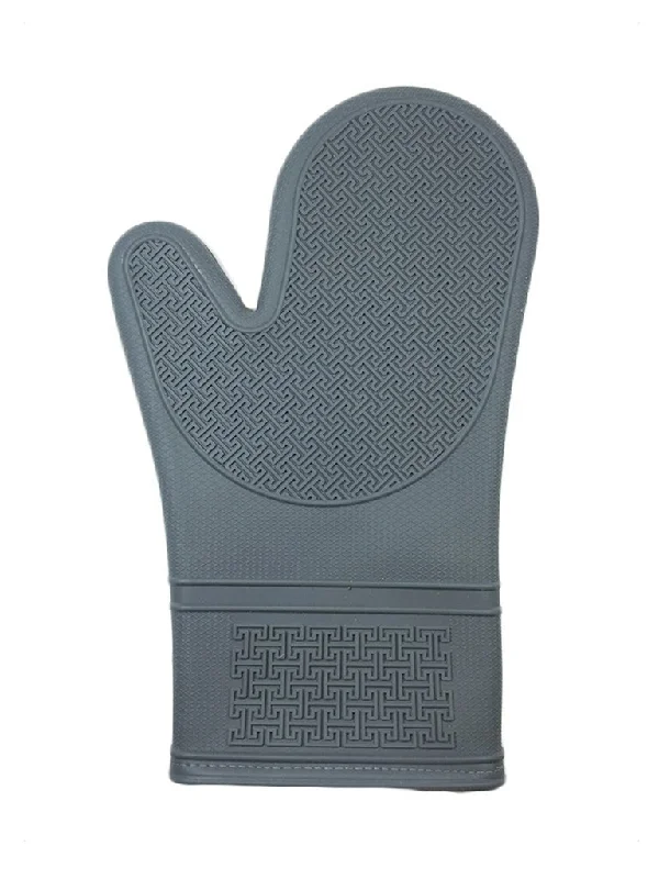 Silicone Oven Mitt - Grey