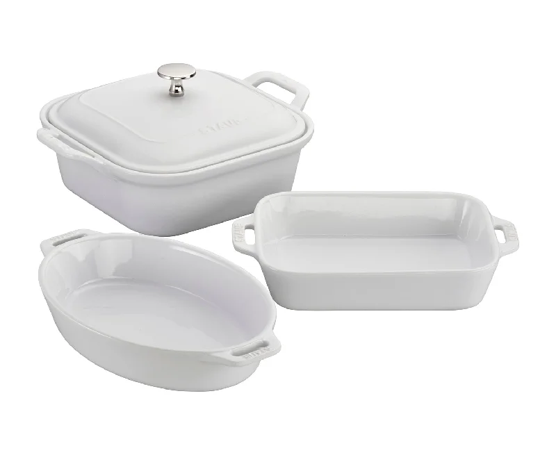 Staub Ceramics 4-pc Baking Dish Set