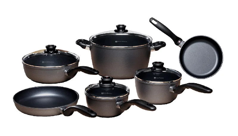 Swiss Diamond HD 10 Piece Cookware Set