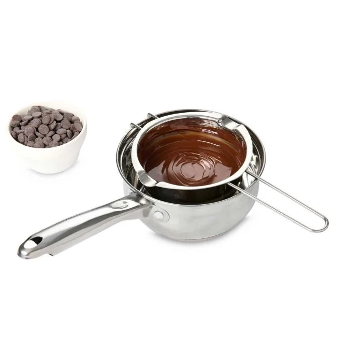 Baking Chocolate Melting Pot with Pour Spouts, 2.5-Cup