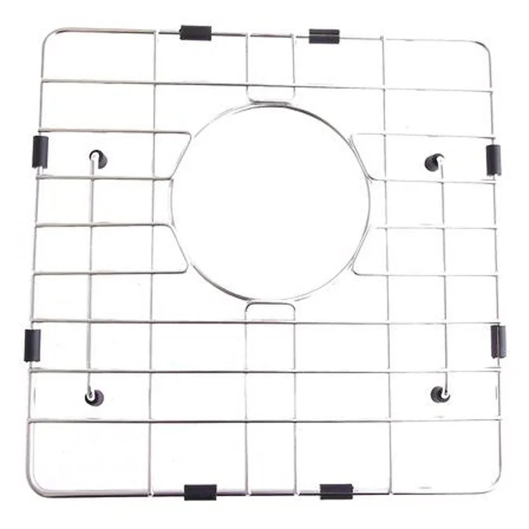 Sink Grid Rena 11-5/8 x 11-5/8 x 1 Inch Stainless Steel/Rubber for PSSSB2060 Prep Sink