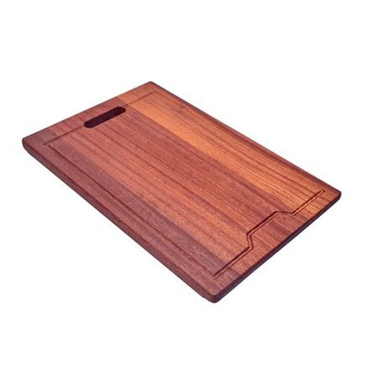 Cutting Board 19 x 15 x 9 Inch Stainless Steel Wood for Ledge Sinks