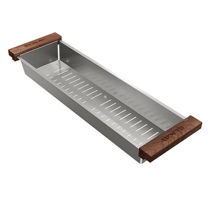 Colander Dart Canyon 23 x 7 Inch Stainless Steel Walnut for Sink 23 Inch