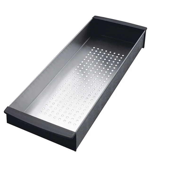 6.1" x 17.3" Stainless Steel Colander for Peak Series Sinks