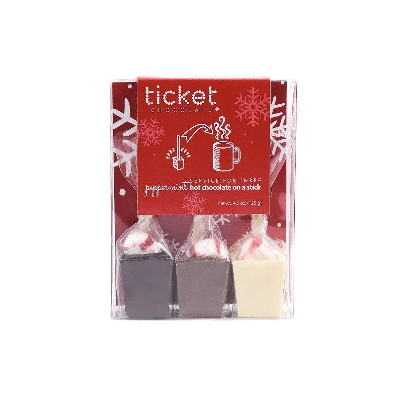 Hot Chocolate on a Stick - Peppermint Variety 3 Pack