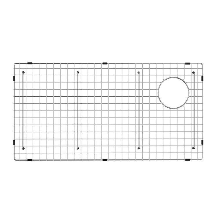 Bellucci Series Stainless Steel Kitchen Sink Bottom Grid with Soft Rubber Bumpers for 30" Kitchen Sink