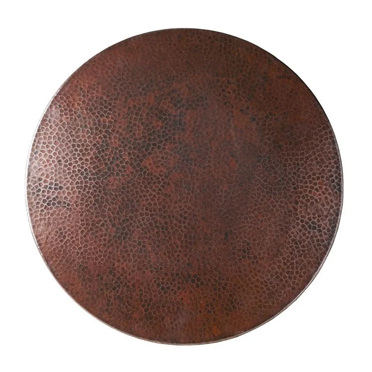 20" Copper Lazy Susan in Antique