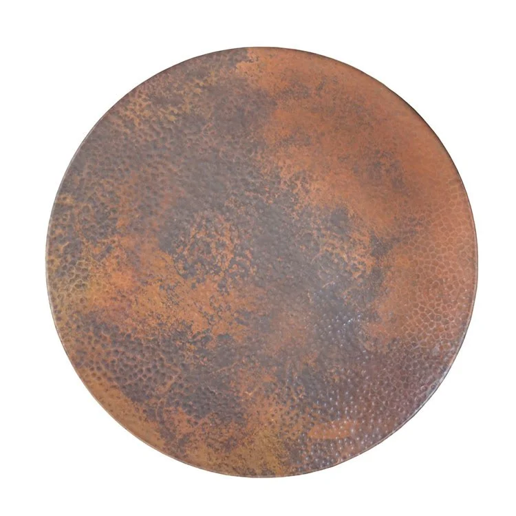 20" Copper Lazy Susan in Tempered