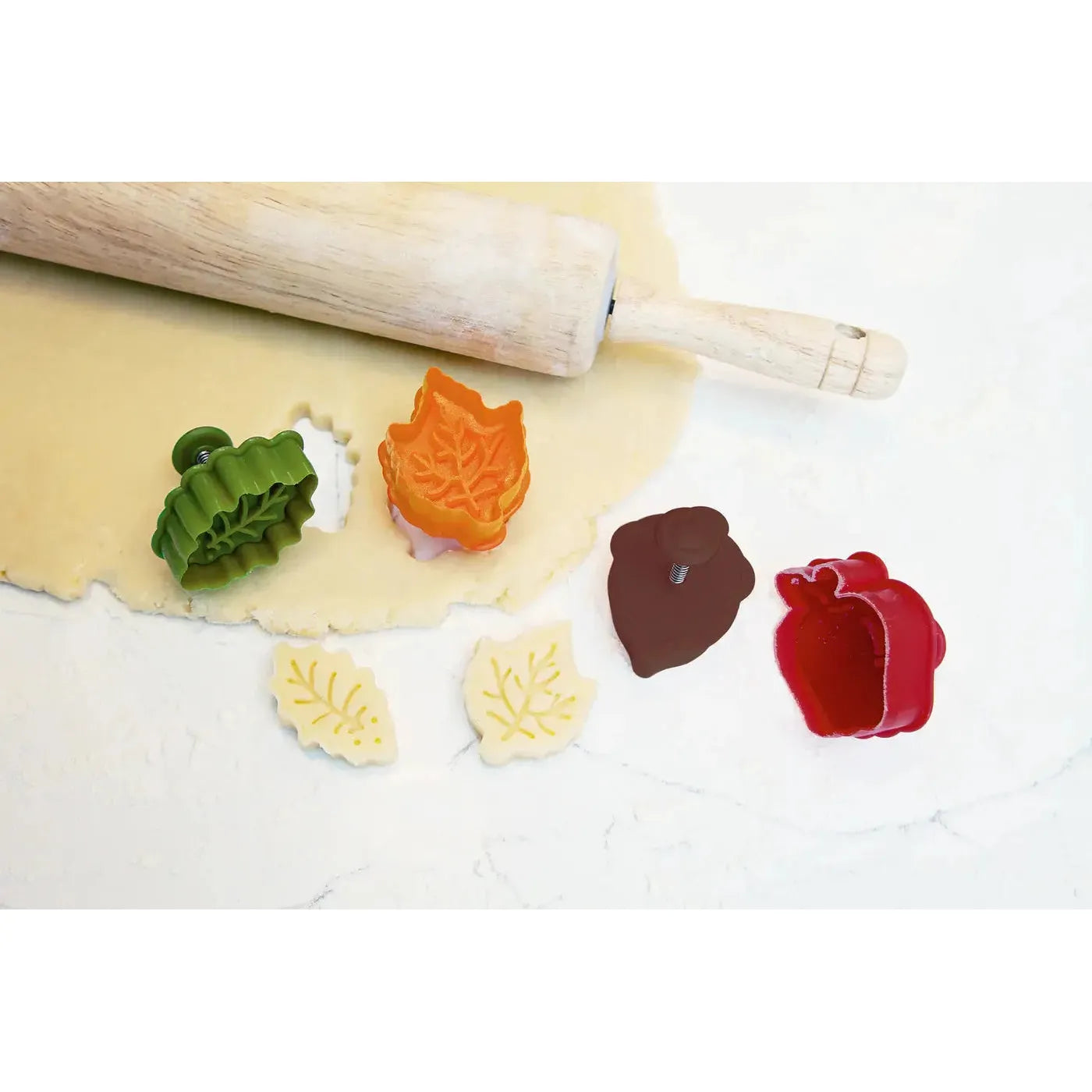 Fall Pie Crust Cutters, Set of 4