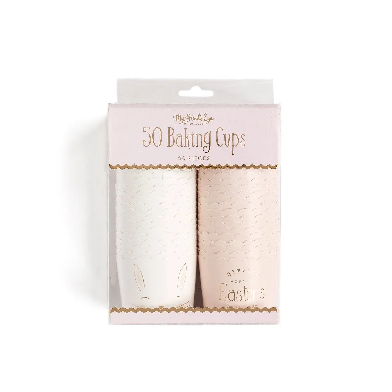 Gold Foiled Easter's On It's Way 5 oz Food Cups (50 pcs)